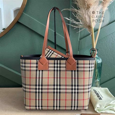 burberry tote bag saks off fifth|burberry purses clearance.